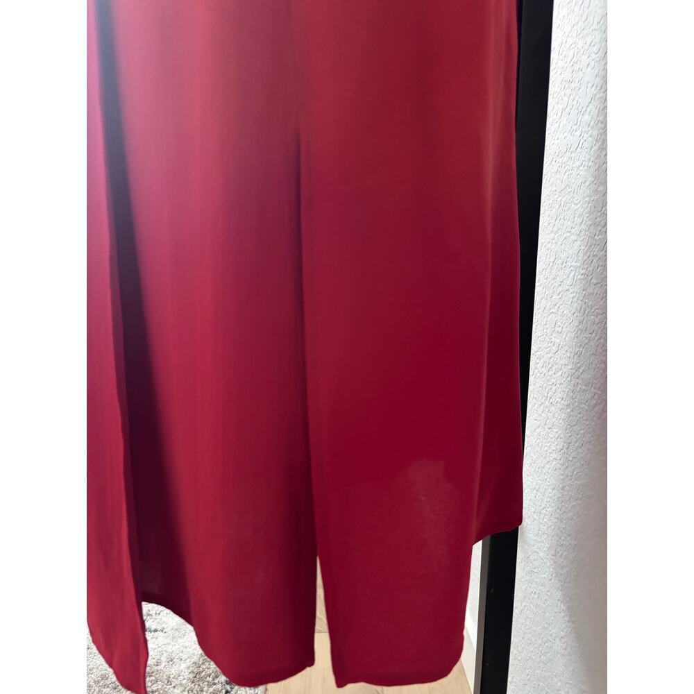 Eileen Fisher - NWOT Silk Georgette Crepe Wrap Dress Size XS - Picture 4 of 8